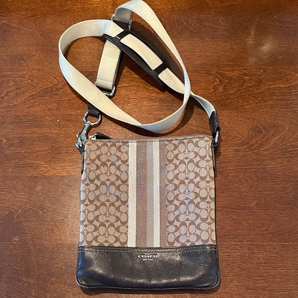 Coach Handbags - Coach Brown Crossbody Bag